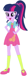 Size: 215x575 | Tagged: safe, artist:ra1nb0wk1tty, character:twilight sparkle, character:twilight sparkle (scitwi), species:eqg human, my little pony:equestria girls, clothes swap, clothing, female, socks, solo