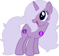 Size: 1024x976 | Tagged: safe, artist:ra1nb0wk1tty, species:pony, amethyst (steven universe), ponified, simple background, solo, steven universe, transparent background