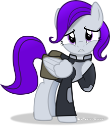 Size: 3418x3922 | Tagged: safe, artist:vector-brony, oc, oc only, oc:morning glory (project horizons), species:pegasus, species:pony, fallout equestria, fallout equestria: project horizons, clothing, cute, female, mare, ocbetes, raised hoof, simple background, solo, transparent background, vector