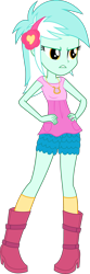 Size: 1216x3664 | Tagged: safe, artist:frownfactory, character:lyra heartstrings, equestria girls:rainbow rocks, g4, my little pony: equestria girls, my little pony:equestria girls, .svg available, angry, boots, clothing, cutie mark necklace, dress, female, frown, shoes, shorts, simple background, socks, solo, svg, transparent background, vector