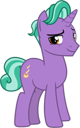 Size: 2000x3200 | Tagged: safe, alternate version, artist:cheezedoodle96, derpibooru original, edit, character:firelight, species:pony, species:unicorn, episode:the parent map, g4, .svg available, accessory-less edit, looking at you, male, missing accessory, nude edit, nudity, simple background, smiling, solo, stallion, svg, transparent background, vector