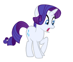 Size: 3090x2638 | Tagged: safe, artist:navitaserussirus, character:rarity, episode:friendship is magic, g4, my little pony: friendship is magic, palindrome get, simple background, transparent background, vector, wahaha