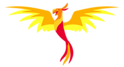 Size: 6476x3503 | Tagged: safe, artist:vector-brony, character:peewee, species:bird, species:phoenix, episode:molt down, g4, my little pony: friendship is magic, cute, male, open beak, peewee, peeweebetes, simple background, solo, spread wings, transparent background, vector, wings