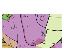 Size: 2084x1634 | Tagged: safe, artist:pony-berserker, character:spike, species:dragon, 2018, arthur's fist, close-up, fist, male, meme, meme template, offscreen character, ponified meme, scales, solo, spike's fist, standing, template