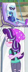 Size: 944x2392 | Tagged: safe, artist:themexicanpunisher, character:starlight glimmer, character:trixie, ship:startrix, equestria girls:forgotten friendship, equestria girls:mirror magic, g4, my little pony: equestria girls, my little pony:equestria girls, spoiler:eqg specials, blushing, female, lesbian, shipping