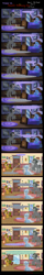 Size: 1530x9576 | Tagged: safe, artist:evil-dec0y, character:king sombra, character:trixie, oc, oc:bean counter, oc:olive twist, comic:trixie vs., comic:trixie vs. hearth's warming, comic