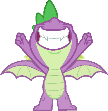Size: 450x461 | Tagged: safe, artist:memnoch, edit, character:spike, species:dragon, episode:molt down, g4, my little pony: friendship is magic, animated, arms in the air, claws, cute, fangs, gif, male, mouth closed, open mouth, simple background, solo, spikabetes, spread wings, transparent background, winged spike, wings