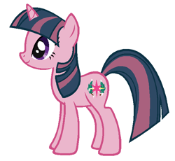 Size: 610x562 | Tagged: safe, artist:themexicanpunisher, oc, oc:rose spruce-sparkle, parent:timber spruce, parent:twilight sparkle, parents:timbertwi, species:pony, offspring, simple background, solo, white background