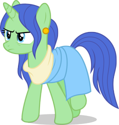 Size: 5000x5252 | Tagged: safe, artist:luckreza8, character:nile faras, species:pony, species:unicorn, episode:daring done, absurd resolution, background pony, female, mare, somnambula resident, vector