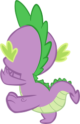 Size: 3871x6011 | Tagged: safe, artist:memnoch, character:spike, species:dragon, episode:molt down, g4, my little pony: friendship is magic, male, simple background, solo, transparent background, vector