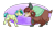 Size: 1772x964 | Tagged: safe, artist:inuhoshi-to-darkpen, character:sandbar, character:yona, species:earth pony, species:pony, species:yak, ship:yonabar, episode:she's all yak, g4, my little pony: friendship is magic, blushing, bow, bow tie, cheek fluff, cloven hooves, cute, dancing, ear fluff, eye clipping through hair, eyebrows, eyebrows visible through hair, female, hair bow, interspecies, leg fluff, looking at each other, male, monkey swings, profile, raised hoof, raised leg, shipping, smiling, straight, teenager, unshorn fetlocks, yonadorable