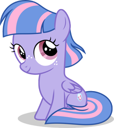 Size: 5000x5633 | Tagged: safe, artist:luckreza8, character:wind sprint, species:pegasus, species:pony, episode:common ground, g4, my little pony: friendship is magic, cute, female, filly, freckles, simple background, solo, sprintabetes, transparent background, vector