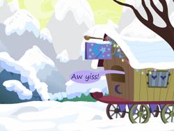 Size: 1200x900 | Tagged: safe, artist:evil-dec0y, character:trixie, species:pony, comic:trixie vs., comic:trixie vs. hearth's warming, trixie's wagon