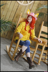 Size: 3456x5184 | Tagged: safe, artist:krazykari, character:apple bloom, species:human, clothing, cosplay, costume, irl, irl human, older, photo, solo
