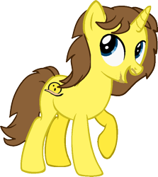 Size: 706x790 | Tagged: safe, artist:grapefruitface1, oc, oc:grapefruit face, self insert, species:pony, simple background, solo, transparent background