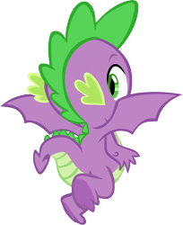 Size: 2595x3183 | Tagged: safe, artist:memnoch, character:spike, species:dragon, claws, male, simple background, solo, toes, transparent background, underfoot, vector, winged spike
