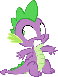 Size: 2855x3762 | Tagged: safe, artist:memnoch, character:spike, species:dragon, episode:the point of no return, g4, my little pony: friendship is magic, claws, male, simple background, solo, tail, toes, transparent background, vector, winged spike