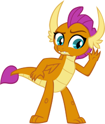 Size: 4098x4834 | Tagged: safe, artist:memnoch, character:smolder, species:dragon, episode:2-4-6 greaaat, dragoness, female, simple background, solo, transparent background, vector, wings