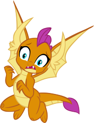 Size: 4391x5782 | Tagged: safe, artist:memnoch, character:smolder, species:dragon, dragoness, female, simple background, solo, transparent background, vector, wings