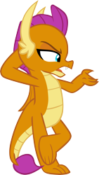 Size: 2999x5336 | Tagged: safe, artist:memnoch, character:smolder, species:dragon, episode:father knows beast, g4, my little pony: friendship is magic, dragoness, female, simple background, solo, transparent background, vector, wings