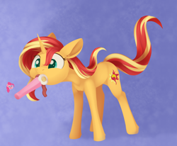 Size: 2476x2044 | Tagged: safe, artist:dusthiel, character:pinkie pie, character:sunset shimmer, species:earth pony, species:pony, species:unicorn, bacon, disembodied hoof, eating, egg, food, meat, ponies eating meat