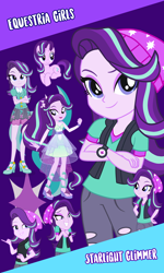 Size: 960x1600 | Tagged: safe, artist:famousmari5, artist:kimberlythehedgie, artist:punzil504, artist:rodan00, artist:thebarsection, artist:themexicanpunisher, artist:whalepornoz, character:starlight glimmer, species:pony, species:unicorn, equestria girls:mirror magic, g4, my little pony: equestria girls, my little pony:equestria girls, spoiler:eqg specials, beanie, clothing, crossed arms, cutie mark, dress, female, hat, high heels, mare, miniskirt, open mouth, pants, ponied up, shoes, skirt, super ponied up, vector, wallpaper