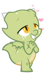 Size: 400x616 | Tagged: safe, artist:queencold, oc, oc only, oc:jade, species:dragon, dragon oc, dragoness, female, heart, simple background, solo, transparent background