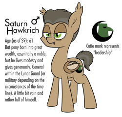Size: 1304x1247 | Tagged: safe, artist:moonatik, oc, oc only, oc:saturn hawkrich, species:bat pony, species:bird, species:pony, eagle, general, male, reference sheet, simple background, solo, stallion, text