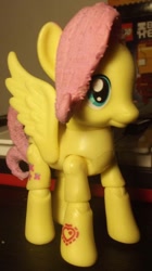 Size: 668x1196 | Tagged: safe, artist:grapefruitface1, character:fluttershy, species:pegasus, species:pony, action figure, custom, irl, photo, posable, solo, toy