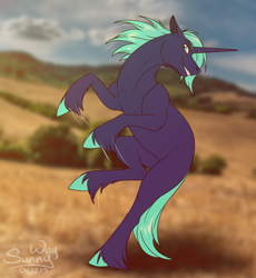 Size: 1000x1089 | Tagged: safe, artist:sunny way, oc, species:pony, species:unicorn, cute, happy, jumping, male, smiley face, smiling, solo, stallion