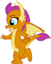Size: 4806x5982 | Tagged: safe, artist:memnoch, character:smolder, species:dragon, episode:uprooted, g4, my little pony: friendship is magic, cute, female, simple background, smolderbetes, solo, transparent background, vector