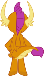 Size: 3502x6011 | Tagged: safe, artist:memnoch, character:smolder, species:dragon, female, simple background, solo, transparent background, vector