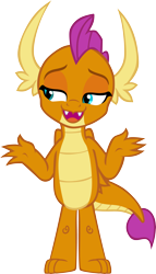 Size: 3545x6213 | Tagged: safe, artist:memnoch, character:smolder, cute, female, simple background, smolderbetes, solo, transparent background, vector