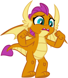 Size: 5298x6072 | Tagged: safe, artist:memnoch, character:smolder, cute, female, show accurate, simple background, smolderbetes, solo, transparent background, vector