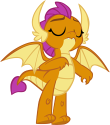 Size: 5210x5913 | Tagged: safe, artist:memnoch, character:smolder, species:dragon, cute, dragoness, female, show accurate, simple background, smolderbetes, solo, transparent background, vector