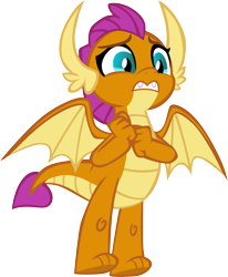 Size: 5711x6944 | Tagged: safe, artist:memnoch, character:smolder, cute, female, show accurate, simple background, smolderbetes, solo, transparent background, vector