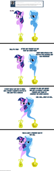 Size: 1050x3300 | Tagged: safe, artist:navitaserussirus, character:trixie, character:twilight sparkle, asktwixiegenies, ship:twixie, ask, comic, female, genie, lesbian, shipping