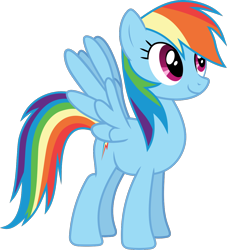 Size: 1150x1265 | Tagged: safe, artist:frownfactory, character:rainbow dash, species:pegasus, species:pony, episode:the ticket master, g4, my little pony: friendship is magic, .svg available, cute, dashabetes, female, mare, simple background, smiling, solo, spread wings, svg, transparent background, vector, wings