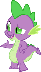 Size: 3375x5880 | Tagged: safe, artist:memnoch, character:spike, species:dragon, male, simple background, solo, transparent background, vector