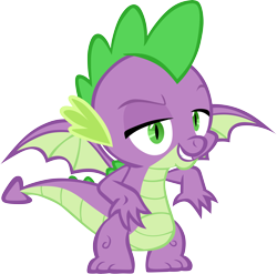 Size: 6081x6001 | Tagged: safe, artist:memnoch, character:spike, species:dragon, episode:sparkle's seven, g4, my little pony: friendship is magic, male, simple background, solo, transparent background, vector