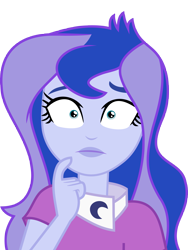 Size: 4723x6285 | Tagged: safe, artist:luckreza8, edit, editor:slayerbvc, character:princess luna, character:vice principal luna, episode:photo finished, equestria girls:friendship games, g4, my little pony: equestria girls, my little pony:equestria girls, .svg available, absurd resolution, color edit, female, lipstick, looking at you, oh crap face, simple background, solo, transparent background, vector, vector edit, vice principal luna