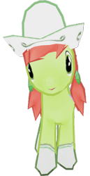 Size: 1266x2456 | Tagged: safe, artist:topsangtheman, gameloft, character:peachy sweet, species:earth pony, species:pony, apple family member, looking at you, simple background, transparent background
