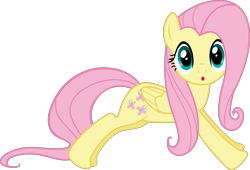 Size: 2562x1739 | Tagged: safe, artist:frownfactory, character:fluttershy, species:pony, episode:dragonshy, g4, my little pony: friendship is magic, .svg available, :o, female, open mouth, simple background, solo, surprised, svg, transparent background, vector