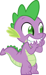 Size: 6000x9776 | Tagged: safe, artist:frownfactory, character:spike, species:dragon, episode:winter wrap up, g4, my little pony: friendship is magic, .svg available, cute, grin, male, simple background, smiling, solo, spikabetes, svg, transparent background, vector