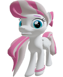 Size: 585x720 | Tagged: safe, artist:topsangtheman, character:angel wings, species:pegasus, species:pony, 3d, female, looking at you, simple background, solo, source filmmaker, transparent background