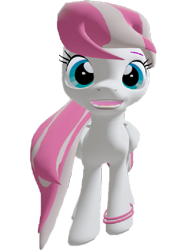 Size: 515x720 | Tagged: safe, artist:topsangtheman, character:angel wings, species:pegasus, species:pony, 3d, female, looking at you, open mouth, simple background, solo, source filmmaker, transparent background
