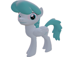 Size: 910x720 | Tagged: safe, artist:topsangtheman, character:spring melody, character:sprinkle medley, species:pegasus, species:pony, 3d, looking at you, simple background, solo, source filmmaker, transparent background