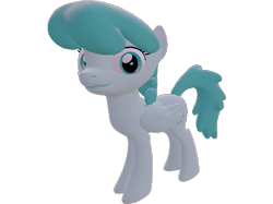 Size: 961x720 | Tagged: safe, artist:topsangtheman, character:spring melody, character:sprinkle medley, species:pegasus, species:pony, 3d, looking at you, simple background, solo, source filmmaker, transparent background