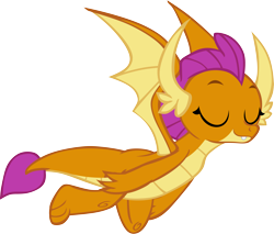 Size: 7032x6001 | Tagged: safe, artist:memnoch, character:smolder, species:dragon, episode:father knows beast, g4, my little pony: friendship is magic, cute, female, simple background, smolderbetes, solo, transparent background, vector