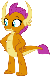 Size: 3952x6001 | Tagged: safe, artist:memnoch, character:smolder, species:dragon, cute, dragoness, female, simple background, smolderbetes, solo, transparent background, vector